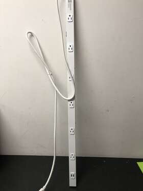 Lts-6z1320-2u Commercial Electric 6-outlet 2 Usb Power Strip White