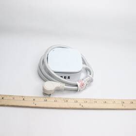 Lts-w3 Commercial Electric 2-outlet 3 Usb-a Surge Protector With Qi Charge
