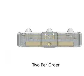 Ylct-15l Commercial Electric 2 New Clear 3-outlet Power Grounded Wall Tap Adapters 3 Prong Ul Free Us Ship