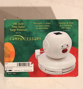 Compucessory 794192289533 3 Outlet Surge Protector With Power Cord 28953 Free Shipping