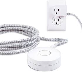 Cordinate 703570189976 Extension Cord With Switch On/off Plug 6 Ft Braided 1 Pack White