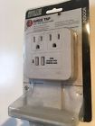 Ct-023 Master Electrician Surge Tap With Usb Charging Outlets