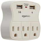 Cu23011w Amazonbasics Surge Protector With Usb Ports 841710139532 Cu23011w Amazonbasics Surge Protector With Usb Ports 841710139532