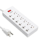 Cxb001b Yingmo 1625w-13a 6-outlet Surge 602716010313