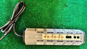 4200 Cyberpower 649532010103 Vintage Home Theater Protection Joules Model 1010 Ht Used
