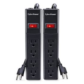 Csb404mp2 Cyberpower 649532617890 Essential Surge Protector 450j/125v 4 Outlets 4ft Power Cord Bl