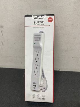 P405uc Cyberpower 5 Ft. 2 Usb-a 1 Usb-c 1500j 4-outlet Surge Protector