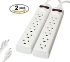 De6osp-3ft-2pk De 2-pack 6 Outlet 812376041088
