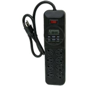 49811 Defiant 15 Amp 7-day 8-outlet Digital Timer With Power Strip