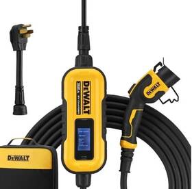 Dxpaev032-20 Dewalt 120-240v Level 2 Ev Charger Up To 32 Amps Hd 20 Ft. Cable