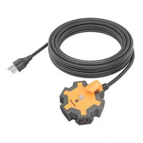 Dewenwils 445044057055 25 Ft. 5-outlet Industrial Heavy-duty Power Strip For Garage Workshop