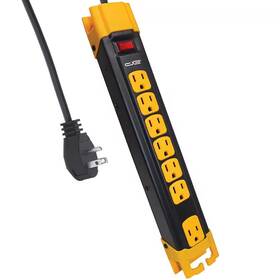 Digital Energy 313102859873 6 Ft. 6-outlet Metal Power Strip Surge Protector