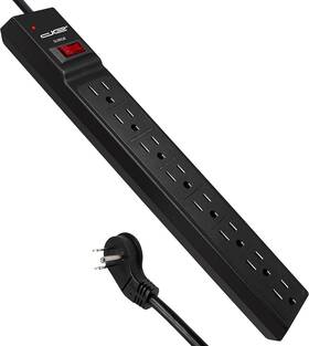 Dee1-1217 Digital Energy 25 Ft 8 Outlet Surge Protector Power Strip - 15 Amp 1875 W