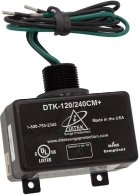 Dtk-120 Ditek 744759235398 Dtk-120/240cm Surge Arrestor Parallel Protector Multi-purpose Nema 4x