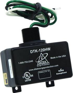 Dtk-120hw Ditek Psp72ka 120vac 20amp Dedicated Circuit Parallel Mount Spd Type 1 Su