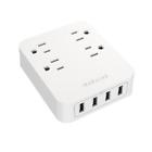 Dnh9091413973744ud Dodocool Smart Ac Wall Mount Power Strip Usb Charger For