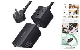 Ccgan100c6-s Dongguan Baolaipo Communication Technology Co. Ltd Charging Station 5 In 1 Travel Power Strip Usb C Charger With 5ft 100w