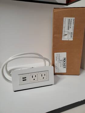Doug Mockett Psc94b/u1-95 Horizontal Table Top 2-outlet/ 2 Usb 125vac 12a