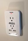 Dr-1518 Xtreme Outlet Surge Wall Tap Dual Port Usb White Dr-1518 Xtreme Outlet Surge Wall Tap Dual Port Usb White