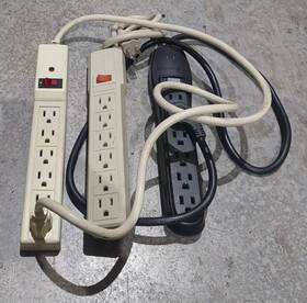 Dx-avsp6 Dynex Lot Of 3 Power Strips 6 Outlet Woods No 425 Centerex 63100 Us