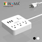 Dz2434018 Insma Travel Power Strip Ac Outlets Usb Ports Sockets Smart