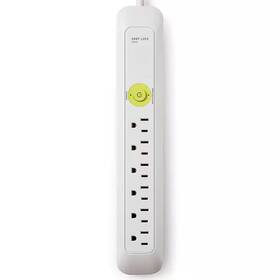 Easylife Tech 313022222283 6 Ft 6-outlet Power Strip Surge Protector - White