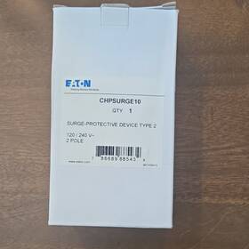 Chpsurge10 Eaton Surge-protective Device Type 2 Pole 120/240v White