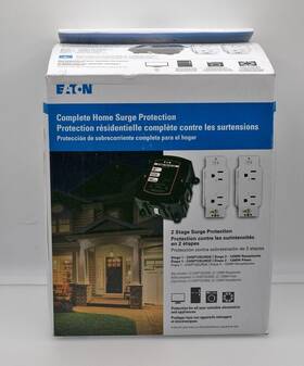 Chspt2surbundle Eaton Complete Home Surge Protection Kit 2 820 Joules 120/240v