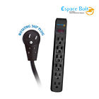 Eb-534786 Espace Bolt Outlets Surge Protector Strip With Feet 696251534786