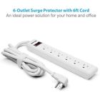 Mrj6005wh-6ftus Ebay Bestek 6-outlet Surge