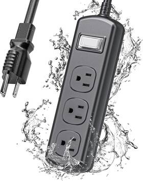 Ipx6 Eigso 445002635684 Outdoor Power Strip Weatherproof Grade Waterproof Surge Protector
