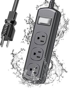 Ipx6 Eigso 445005419427 Outdoor Power Strip Weatherproof Grade Waterproof Surge Protector Wi