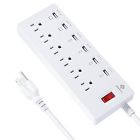 Ek-1625w-6a-6-6 Egoway Power Strip Ac Outlets With Usb Charging Ports Extension