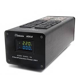 Cnc6638-us Ele Eleoption 3000w 15a 100-240v Ac Power Purifier Line Conditioner Noise Eliminator For Audio
