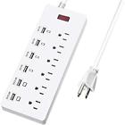 Elegiantlastforone2761 Elegiant Power Strips Strip Surge Protector Usb Charging