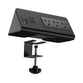 Sh001pdpro Emerise Upgraded Desk Edge Clamp Mount Power Strips With Usb Ports Pd20 W Fast