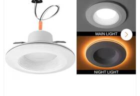 Dl-6-67-907-sv-d Eti 6 Inch Recessed Selectable Cct Integrated Led Can Light With Night