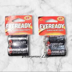 4-bateries Eveready 139238 Super Heavy Duty 2-pack Type - C