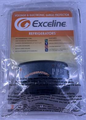 Gsm-np120e Exceline New Electronic Surge Protector For Refrigerator/freezer/air Conditioner