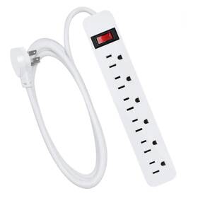 Us-kf-usg-6 Extrastar 6 Outlets Power Strip Ft Extension Cord 1875w15a Build-in Circuit