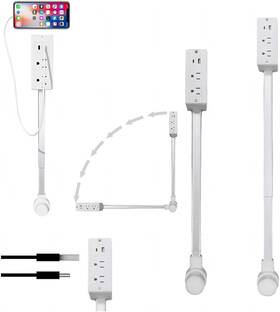 Fasffs 726084883697 Extended And Rotating Outlet Features Usb-a Usb-c 2 Ac Outlets Extendable