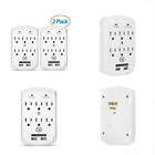 Fbalysb018t28qnscmptraccs Yubi Power Outlet Plug Surge Protector Wall Tap 889907010844