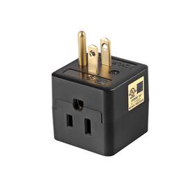 Fiiman 798623986381 3 Outlet Wall Adapter Ul Listed Power Cube Tap 3-prong Split