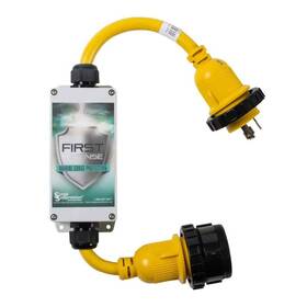 Mar-260-30 First Defense 1 Ft. 30 Amp Portable 3 Conductor Plug-in Marine Surge Protector