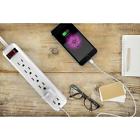 Fn6cs1gr7b General Outlet Power Strip Surge Protector With Cord White Switch