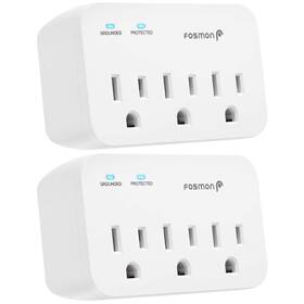 C-10748us Fosmon Refrigerator Surge Protector 3 Outlet Heavy Duty Appliance Prot
