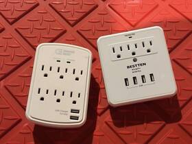 C10688a Fosmon Two Surge Protected Outlet Wall Tap Mount Protector - For One Deal