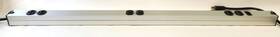 36sb6-a Garcy Slp 39-1/4 Inch Long Aluminum 6 Nema-5 Outlet Power Strip Usa Made