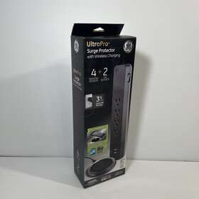 Ge 030878443432 44343 Ultrapro Surge Protector With Wireless Charging