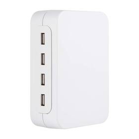 39680 Ge Ultra Pro Usb Charging Surge Protector 4 Usb/3 Outlet Wall Tap/adapter 4.8a